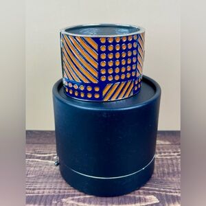 Bold Geo-Glow Banana Republic Enamel Cuff Bracelet